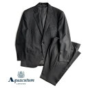 商品情報詳細Aquascutum【アクアスキュータム】日本製☆ハンドトゥースウールスーツ定価143，000円（税込）濃度差の少ない細かなハンドトゥース柄のシングルスーツ☆総裏仕立てで、秋冬シーズンにオススメの一着です♪※フロント2つ釦※袖口4つ釦※サイドベント※総裏仕立て※内ポケット3ヶ所、ペンホルダー1ヶ所※ワンタックパンツ、膝裏付（裾未処理、新品状態）◆着用シーズン：秋・冬◆カラー：98（グレー）◆表記サイズ：AB4　胸囲94　胴囲84　身長165◆実寸サイズ：平置き【AB4】肩幅43.5cm　身幅（脇下）51.5cm　 着丈71cm　袖丈58cmウエスト84cm　総丈113cm　股下89.5cm（裾未処理） 股上25.5cm腿幅（股下より約10cm下部分）29.5cm　裾幅20cm　◆品質：日本製、（株）レナウン　表地：毛100％　裏地胴裏：キュプラ（ベンベルグ）55％、ポリエステル45％　袖裏・下衣：キュプラ（ベンベルグ）100％◆Aquascutum【アクアスキュータム】ロンドン、リージェント街の高級服仕立屋からスタート。ラテン語の“aqua-水”と“scutum-盾”を組み合わせた造語“Aquascutum”を冠した防水コートで世界的な評価を受け、以来モダン・ブリティッシュブランドとして、長きにわたって本物を追求するエグゼクティブから支持を受け続けてきました。創設から160年以上の歴史を持つ、伝統のブランドです。ご注意事項当店ではすべての商品をセール価格で販売しておりますため、「サイズが合わない」「イメージと違う」等のお客様都合による返品・交換はお受けできません。あらかじめご了承くださいませ。 ・メーカー希望小売価格はメーカー商品タグに基づいて掲載していますAquascutum【アクアスキュータム】定価143,000円（税込）日本製ハンドトゥースウールスーツグレー　秋冬　総裏仕立てAB4サイズ 細かなハンドトゥース柄で落ち着いた大人の雰囲気に♪ 2