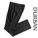 D 039 URBAN【ダーバン】定価28,600円（税込）日本製ウールスラックスパンツ ドレスパンツZeal素材 ワンタックダークグレー 春夏モデルウエスト76cm 79cm 82cm