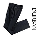 D 039 URBAN【ダーバン】定価28,600円（税込）日本製ツイルウールスラックス ドレスパンツワンタック ネイビー 紺 春夏モデルウエスト76cm 79cm 82cm 85cm 88cm