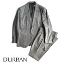 D 039 URBAN【ダーバン】定価121,000円（税込）日本製 ウール混シルクスーツr.a.s.o生地 春夏 背抜き仕立てビジネス オケージョン ライトグレージュAB4 AB5 AB6 AB7サイズ