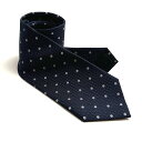 D'URBAN【ダーバン】定価17,600円(税込)日本製 シルクネクタイドットミックスネクタイ絹100% 水玉 ドットサンプル品