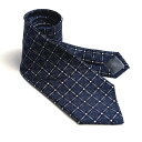 D'URBAN【ダーバン】定価13,200円(税込)日本製 シルクネクタイジオメトリックフラワーネクタイ絹100% サンプル品