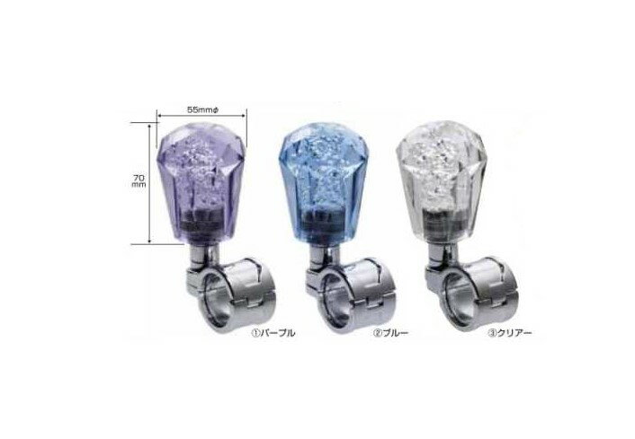 JET INOUE｜ジェット・イノウエ ハンドルスピンナー ダイヤカット泡 取付ハンドルサイズ26〜32mmΦ