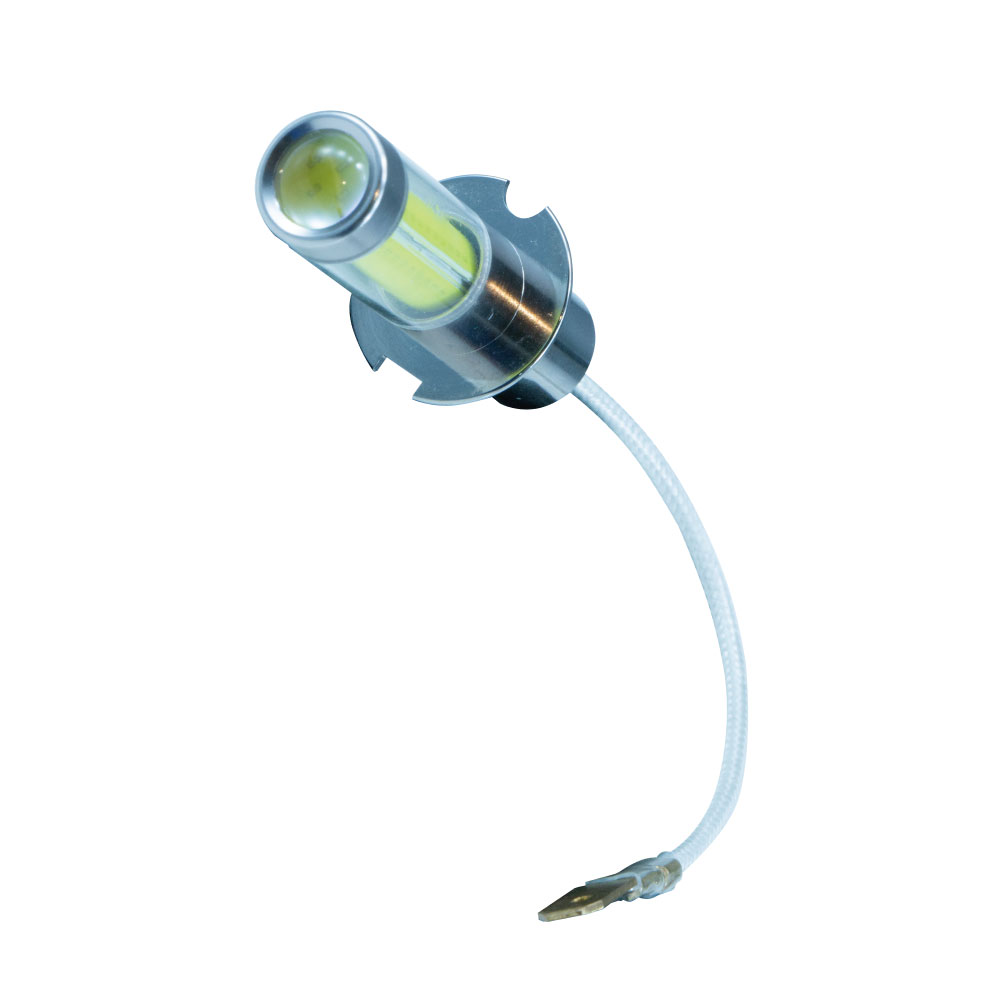 H3LEDバルブ COBタイプ 12/24V共用　アイスブルー