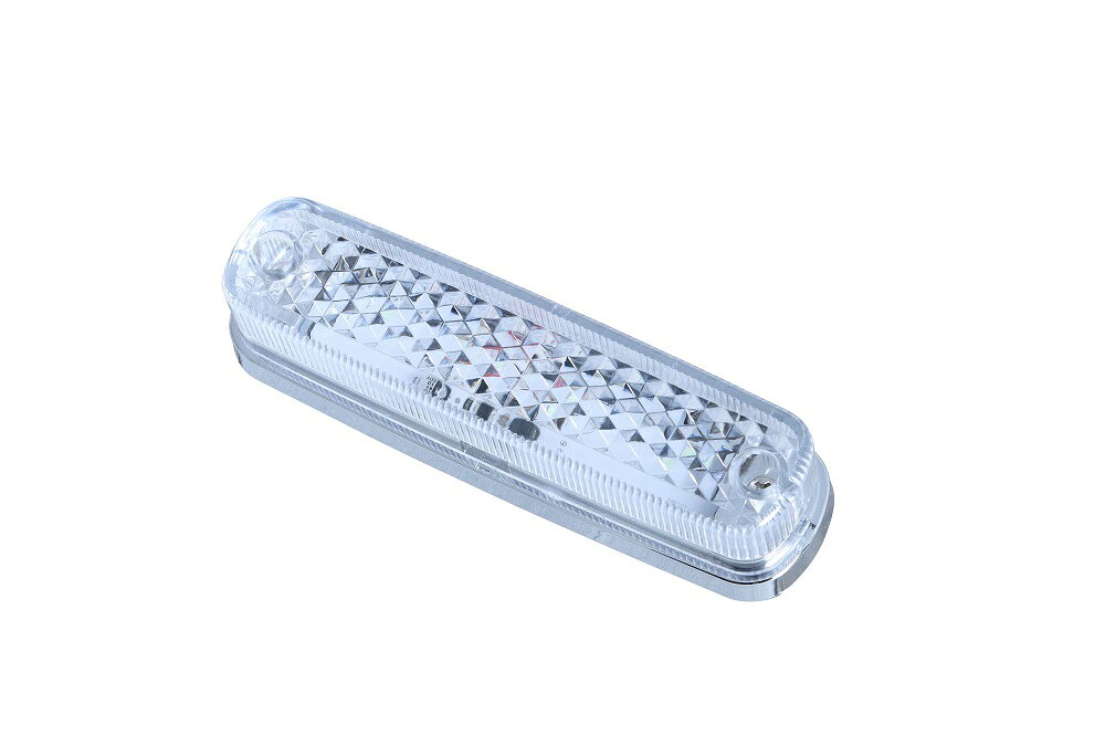商品情報商品　説明サイズ：36×132×高さ29材質：レンズ：PC 本体　：ABS定格：DC24V　約100mA　約2.4W本製品の使用により、ラジオやカーナビ、バックカメラ等にノイズが発生する場合がございます。予めご了承ください。LED 車高灯ランプNEO　24V車用　クリアー/ピンク 車高灯以外にもサイドマーカーのご利用としても人気!! 5