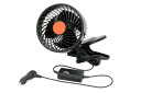 【車載用扇風機 5インチ クリップ式 静音 タイプ 24V用...