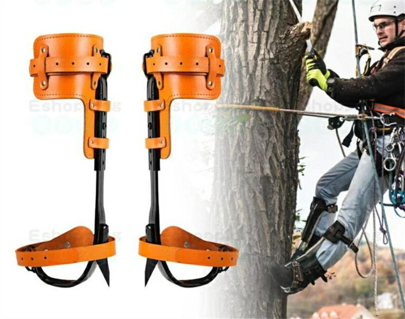 木登り道具 登山用の靴 庭木 木登り器 極登山スパイク 果物選ぶ 多目的 304ステンレス鋼 材質 耐用 科学デザイン 強い耐荷重力 ポータブル 使用簡単 狩猟観察 登山などに適用木登り器 木登り道具 木登り道具 木登り器 2