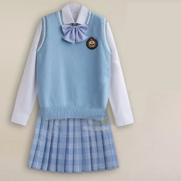 Rakuten - 高校生制服 女子高生 卒業式 入学式 スーツ 学生服 制服セット 女子高校生 JK制服 制服 5点セット 長袖 上下セット スカートスーツ 女の子 スーツ ニットベスト 女子高生制服 発表会 コスプレ コスチューム 衣装 仮装 文化祭