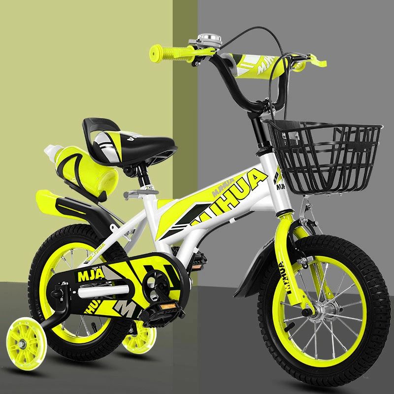 totocoの子供用自転車 12 14 16 18 20 インチ 男の子 女の子 2歳-12歳 子ども用自転車 子供自転車 補助輪 泥除け付き 幼児用自転車 バランス感覚養成 自転車高さ調節可能なシート 可愛い プレゼント 自転車 誕生日 キッズ ジュニア 小学生 クリスマス 入学 お祝い 幼児 キッズ｜アングル2