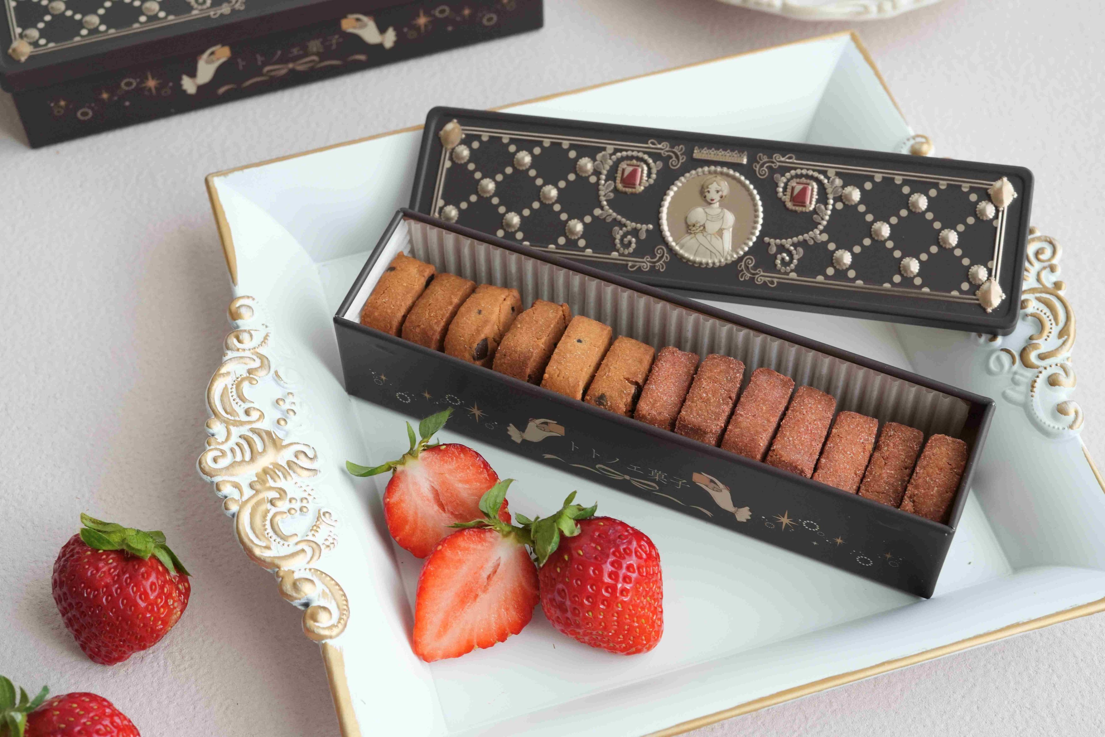 バレンタイン ホワイトデー グルテンフリー クッキー缶 ストロベリー&...(4.0)