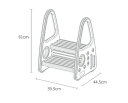 素材 HDPE サイズ/寸法 テーブル：約44.5*39.5*61cm その他商品説明 カラー:ホワイト+グレー 耐荷重:65-70kg 製造元：中国 納期 商品ページの納期（選択肢ところに書いております）で発送予定、申し訳ございませんが、日時指定は御遠慮下さい お急ぎの方はご了承ください。(天候や交 通事情等の都合により配送期間は前後いたします。予めご承知下さいませ) システムで在庫調整を行っておりますが、ご注文・入金のタイミングにより在庫数更新が間に合わず、 ご注文頂いた商品が欠品となる場合もございます。欠品となった場合は、その旨をメールにてご連絡させて頂きます。 注意 ★モニター発色の具合により色合いが異なる場合がございます。 ★サイズについて商品によっては、多少の誤差がある場合がございます。 ★製造過程での傷・汚れ、また入荷時の箱つぶれなどがございますので、予めご了承くださいませ。 ★当店ではラッピングのサービスを行っておりません、ご了承ください。