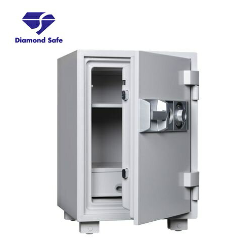 ダイヤセーフ　金庫耐火金庫D・DTシリーズ内容量：約49リットルダイヤルタイプダイヤル式外寸法：H675×W452×D518mm内寸法：H480×W312×D325mm重量：94kg性能：JIS 一般紙用1時間耐火性能試験合格付属品：引出し...