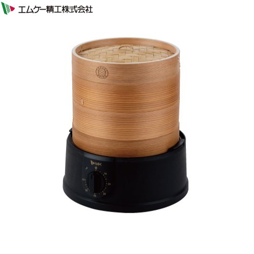 [EM-215K] TEGARU=SEIRO エムケー精工 蒸し器 電気せいろ 21cmタイプ 【送料無料】
