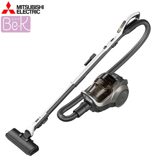 [TC-ED2F-H] Be-K ビケイ プレミアムタイプ 三菱 掃除機 サイクロン式 0.6L キャニスター 電源コードの長さ：5m メタルグレー 【送料無料】