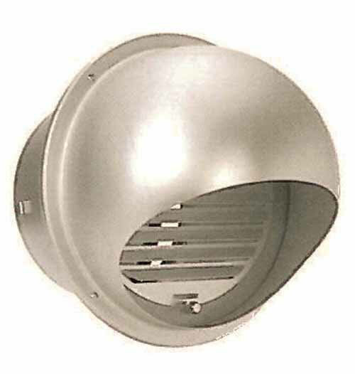 レンジフードオプション(ハーマン) アルミ製防火ダンパ付丸形フード[SFXD150C]【送料無料】