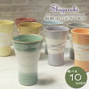 【今だけ限定10%OFFクーポン配布中】信楽焼 選べる10種類 フリーカップ 350ml おしゃれ タンブラー 保温 北欧 陶器 ビアカップ かわいい 和食器 ...