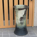 【今だけ限定10%OFFクーポン配布中】傘立て 陶器傘立て 信楽焼かさたて 和風傘立て 傘入れ 壷 しがらき カサタテ やきもの傘立て かさたて陶器 玄関 花器...