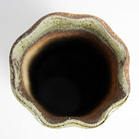 【スーパーSALE 20%OFFクーポン】信楽焼古陶波口 傘立て(花瓶、花器)!玄関のインテリア!陶器 信楽焼かさたて 陶器傘立て 和風傘立て やきもの 傘たて つぼ ツボ しがらき 傘入れ カサタテ 新築祝 開店祝 [kt-0205] [2]