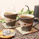 【今だけ限定10%OFFクーポン配布中】ペア マグカップ 保温 2客セット 陶器 結婚祝い 食器 スープカップ おしゃれ 保温 かわいい 和食器 日本製 白 カ...