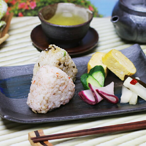 信楽焼 選べる長角皿 魚 皿 和食器 盛り付け 焼き魚 陶器 取り皿 黒 ct-0027