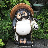 【今だけ限定10%OFFクーポン配布中】【送料無料】30号福ひねり狸！信楽焼たぬき！縁起物のタヌキ 陶器タヌキ たぬき置物 やきもの しがらきやき 焼き物 狸 タヌキ 信楽 大狸［ta-0055］