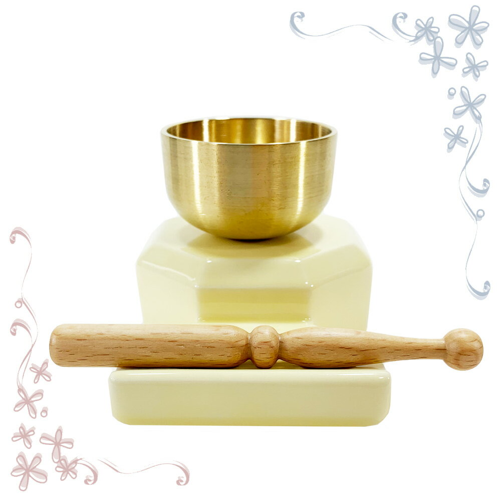 ペット仏具 おりん 台セット メモリアル ペット供養 ペット祭壇 想い お祈り 感謝 家族