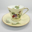 アンティーク カップ&ソーサー Noritake オールドノリタケ 英国輸出用 1911年-41年頃ハンドペイント ヴィンテージ 食器 陶磁器 キッチン雑貨 テーブルウェア ティ—セット 茶器