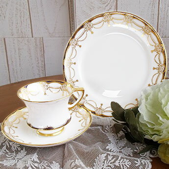 アンティーク食器・陶磁器　パラゴン　ティーカップ／トリオのサムネイル