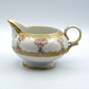 【訳あり】 アンティーク ミルクジャグ Noritake オールドノリタケ 金盛り 全ハンドペイント マルキ印 英国輸出用 1906-1925年頃 キッチン 欧州雑貨 テーブルウェア 食器 ティーセット 茶器 陶磁器 ミルクピッチャー ポット
