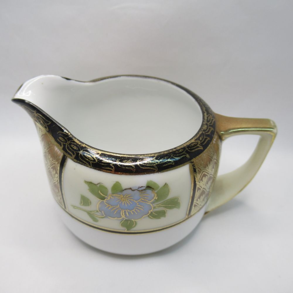 アンティーク食器 オールドノリタケ ミルクジャグ（クリーマー） 1906-25年 金盛 英国輸出用