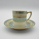 アンティーク デミカップ&ソーサー Noritake オールドノリタケ 金盛 ラスター彩 英国輸出用 1910-1941年頃 ヴィンテージ 食器 陶磁器 キッチン雑貨 テーブルウェア ティ—セット 茶器