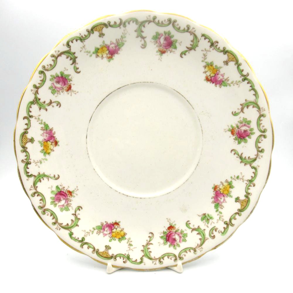 アンティーク プレート 大皿 Anchor China アンカーチャイナ S.Bridgwood & Son Louis ルイ 一部ハンド..