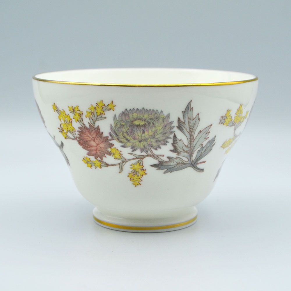 ヴィンテージ シュガーボウル Wedgwood ウェッジウッド Lichfield リッチフィールド 1953-1978年頃 アンティーク 食器 陶磁器 キッチン雑貨 テーブルウェア ティーセット 茶器 1