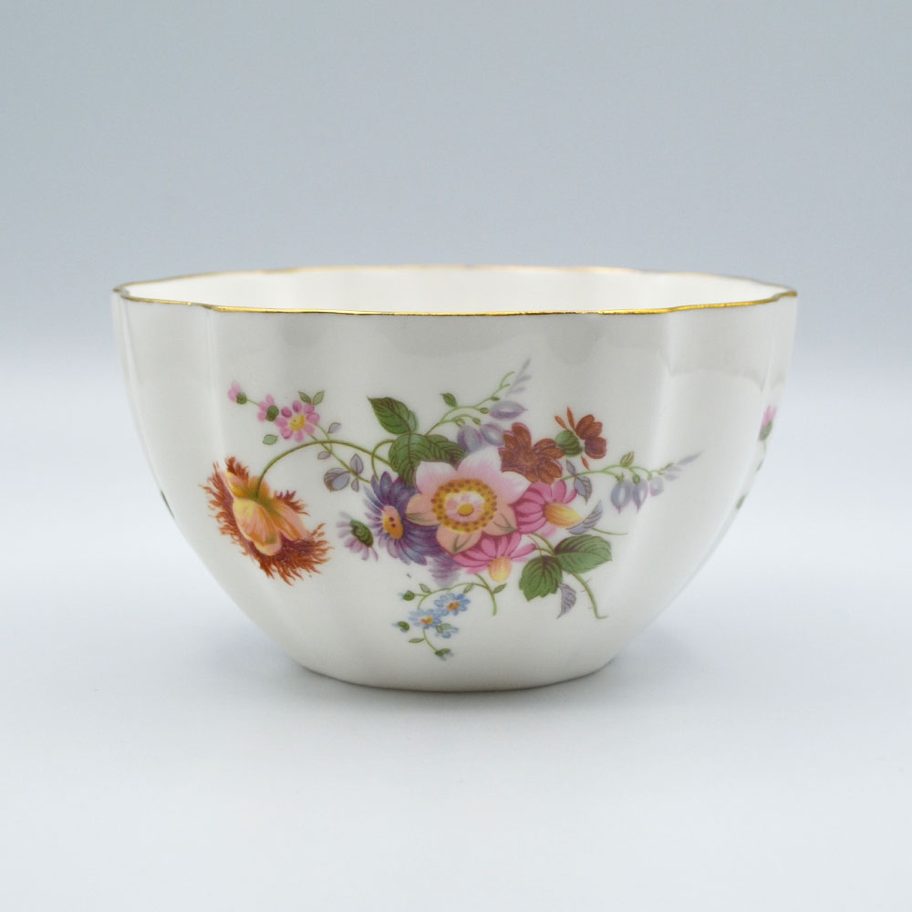 ヴィンテージ シュガーボウル Royal Crown Derby ロイヤルクラウンダービー Posie ポジー 1964-1977年頃 アンティーク 食器 陶磁器 キッチン雑貨 テーブルウェア ティーセット 茶器