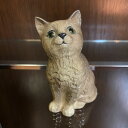 ヴィンテージ フィギュア ブルーキャット 猫 灰色 Royal Doulton ロイヤルドルトン Beswick イギリス 1969年頃 アンティーク 置物 インテリア 雑貨 陶磁器 動物