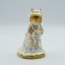 ヴィンテージ フィギュア Brambly Hedge ブランベリーヘッジ ポピー・アイブライト 花嫁 Royal Doulton ロイヤルドルトン イギリス 1982年 アンティーク インテリア 欧州雑貨 置物 オブジェ 陶磁器 動物 ねずみ
