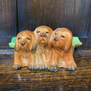 ヴィンテージ 灰皿 アシュトレイ 仔犬 スパニエルドッグ Beswick ベズウィック イギリス 1948-1954年頃 アンティーク 雑貨 置物 オブジェ 飾り 陶磁器 トレー