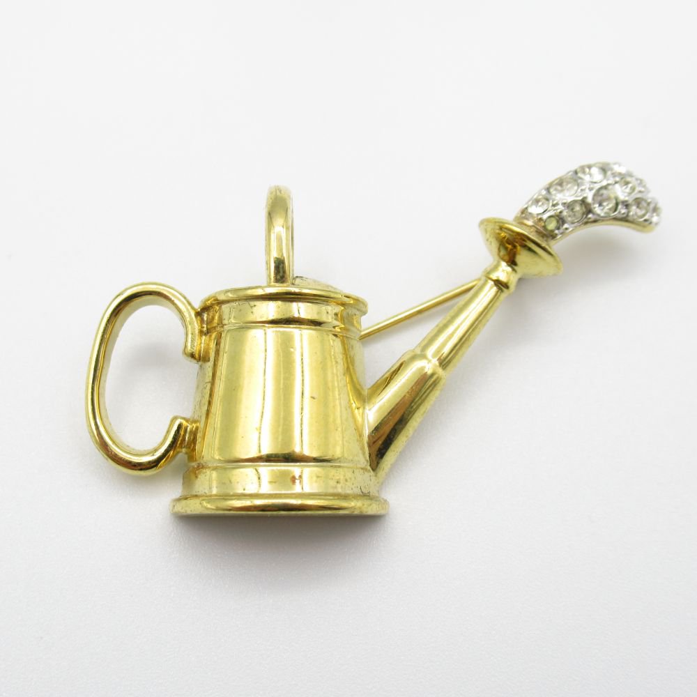 ヴィンテージ コスチューム ジュエリー ブローチ ジャグ メタル素材 1950-1980年頃 アンティーク ファ..