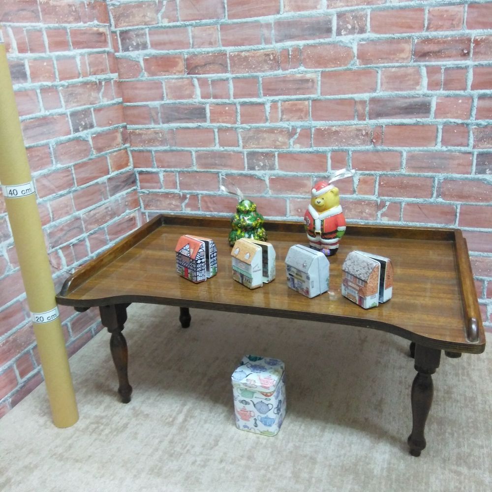 アンティーク家具 ローテーブル 木製・マホガニー かなり低い 美品 レア・希少