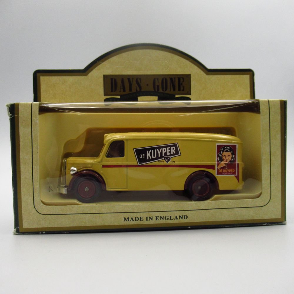 ヴィンテージ ミニカー LLEDO レド 1951 MAN Van DE KUYPER デカイパー リキュール 1970-1980年頃 英国製 アンティーク トイ 車 おもちゃ 模型 企業広告 レトロ