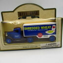 ヴィンテージ ミニカー Ford 3 Ton Articulated Truck フォード 3tトラック SHREDDED WHEAT シリアル LLEDO 英国製 80年代 アンティーク トイ おもちゃ 模型 オブジェ 外車 クラシックカー レトロ 企業広告 スイス