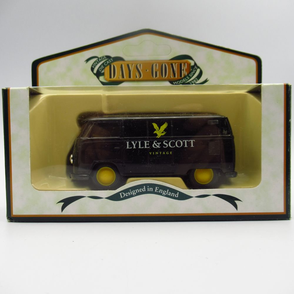 ヴィンテージ ミニカー VW Camper Van フォルクスワーゲン キャンパーバン LYIE &SCOTT アパレル LLEDO 中国製 2003年 アンティーク トイ おもちゃ 模型 オブジェ 外車 クラシックカー レトロ 企業広告 スコットランドのサムネイル