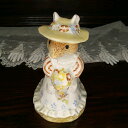 ヴィンテージ フィギュア Brambly Hedge ブランベリーヘッジ ポピー・アイブライト 花嫁 Royal Doulton ロイヤルドルトン イギリス 1982年 アンティーク インテリア 欧州雑貨 置物 オブジェ 陶磁器 動物 ねずみ