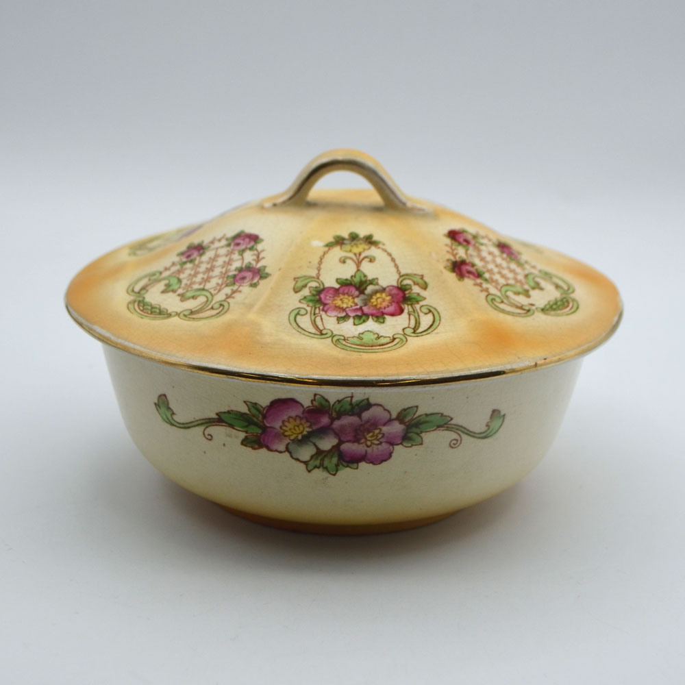 【訳あり】 アンティーク ソープディッシュ Ford & Sons フォード&サンズ イギリス 1908-1938年 ヴィンテージ インテリア 欧州雑貨 陶磁器 石鹸置き ホルダー