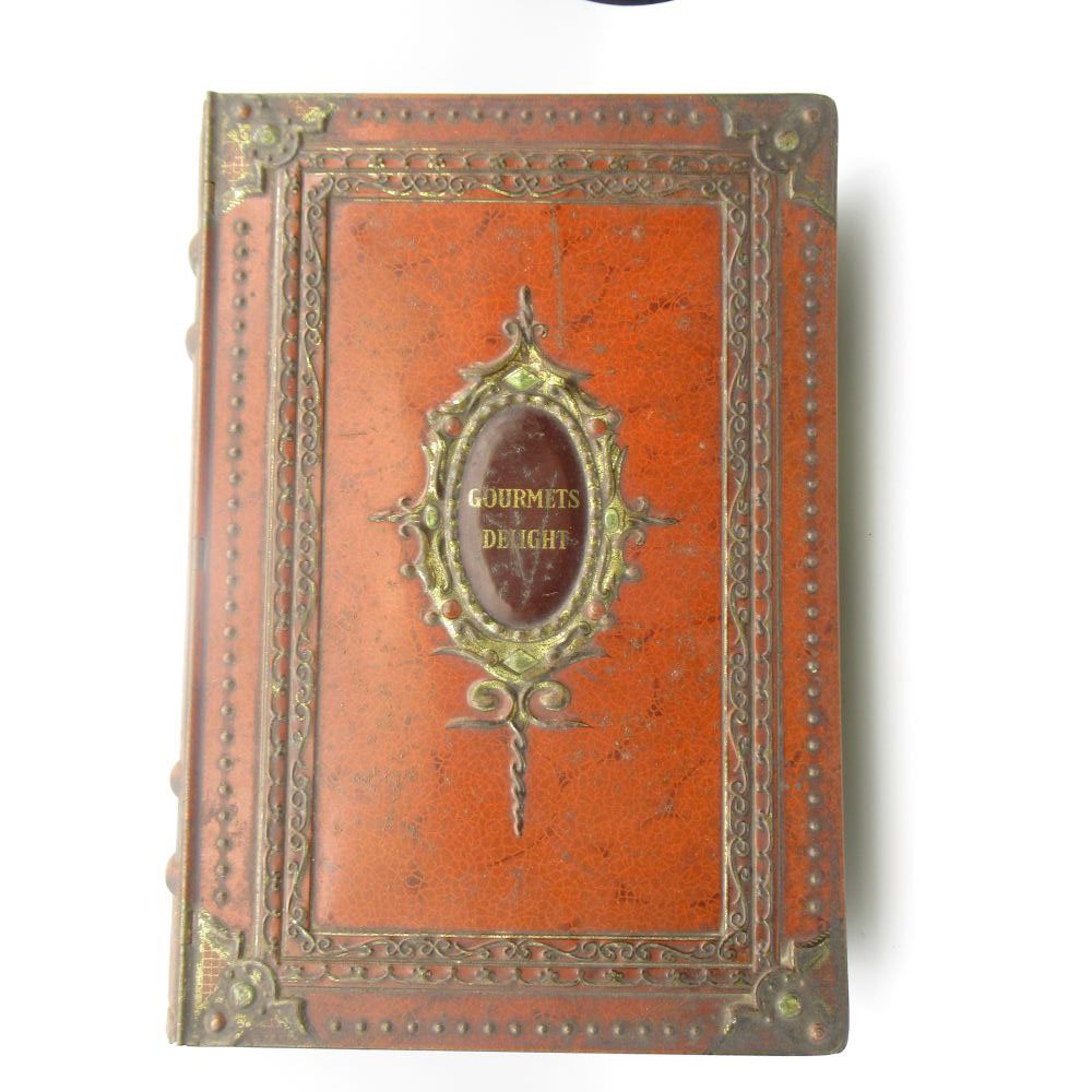 アンティーク雑貨・インテリア ティン缶（ブリキ缶） 小物入れ Victoria-Gourmets-Delight 大きめ 書籍 ビスケット缶のサムネイル