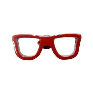ピンブローチ メガネ メール便OK ピンバッジ ラペルピン ピンズ メンズ レディース おしゃれ かっこいい おもしろい ユニーク スーツ 赤 眼鏡 英国 カドガン社