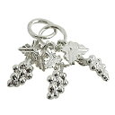 シルバー チャーム ぶどう イギリス製 アクセサリー パーツ ネックレス ブレスレット ピアス スターリングシルバー 925 銀 かわいい ギフト プレゼント ...