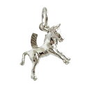 ポニー 馬蹄 シルバー チャーム イギリス製 アクセサリー パーツ ネックレス ピアス ブレスレット 銀 925 かわいい ギフト プレゼント 贈り物 メール便...