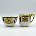 アンティーク シュガーボウル&クリーマー Noritake オールドノリタケ 英国輸出用 マルキ印 1906-1925年頃 ヴィンテージ 食器 陶磁器 キッチン雑貨 テーブルウェア ティ—セット 茶器