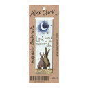 Alex Clark アレックス・クラーク マグネット ブックマーク ラビットムーン 英国デザイン ステーショナリー 文房具 欧州雑貨 栞 しおり ブックマーカー 落ちにくい おしゃれ かわいい 動物 兎 三日月 父の日 メール便OK